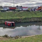 Motociclista fica ferido em colisão com carro no Centro de Ituporanga