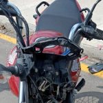 Motociclista fica ferido após colisão na BR-470 em Rio do Sul