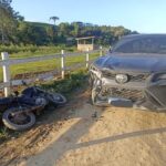 Vídeo: Perseguição entre motoqueiro e polícia movimenta o centro de Taió neste domingo