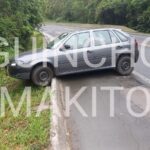 Fotos: Veículo cai em buraco deixando ocupante gravemente ferido em Braço do Trombudo