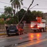 Homem é preso por danificar lâmpadas em praça de Taió