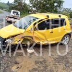 Motociclista fica gravemente ferido em colisão na SC-340, em Dona Emma