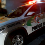 Cavalo solto preocupa motoristas na SC-114 em Taió