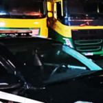 Colisão frontal na BR-470 em São Cristóvão do Sul mata três pessoas