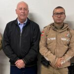 Colisão entre carro e moto na SC-340 em Presidente Getúlio deixa motociclista ferido