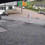 Fotos: colisão entre carro e caminhão deixa uma pessoa ferida na BR-470 em Trombudo Central