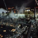 Caminhão sai da pista em Trombudo Central