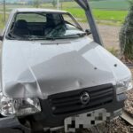 Colisão entre dois carros é registrada no centro de Agrolândia