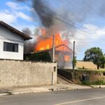 Cachorro é resgatado após passar três dias preso em cânion de 15 metros em Rio do Campo