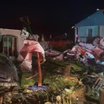 Saída de pista é registrada na BR-470 em Lontras