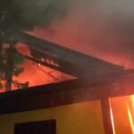 Colisão entre carro e moto é registrada na SC-281 em Braço do Trombudo