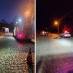 Capotamento de veículo deixa mulher ferida em Lontras