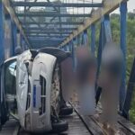 Rajada de vento derruba árvore sobre ponte e causa queda de energia em Taió