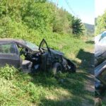 Fotos: Saída de pista é registrada na SC-114 em Pouso Redondo