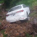 Incêndio em veículo mobiliza bombeiros na localidade de Mosquito Grande, em Agronômica