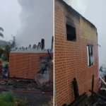 Tombamento de caminhão mobiliza resgate e deixa duas pessoas feridas na Serra da Santa em Pouso Redondo