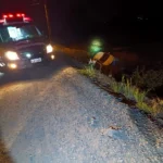 Colisão frontal entre dois veículos é registrada na BR-470 em Pouso Redondo